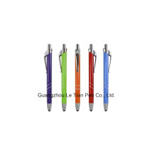 Pluma de bola bonita ABS Touch Pen Color Elija Push Pen Lt-L435